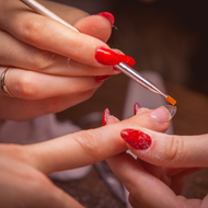 Pose complète gel sur ongles naturels